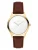 Liebeskind Berlin Analoog horloge  bruin / goud / wit