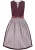 STOCKERPOINT Dirndl  lichtgrijs / bordeaux / merlot
