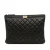 Tweedekans Medium Gequilt Caviar Boy O Case Clutch
