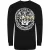 Cavalli Class Large Circle Logo Dames Zwarte Sweatshirt