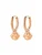 Hey Happiness Oorbellen  rose-goud