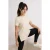 TRENDYOLMİLLA Dames Wit Effen Kort Oversized T-shirts