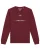 Watapparel Sweatshirt ‘Lost in space’  bourgogne / wit