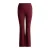 Base Level jersey high waist flared broek