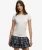 Athletic Essentials Off Shoulder Top Light Grey