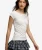 Athletic Essentials Off-shoulder Top Light Grey
