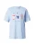 ONLY Shirt ‘ONLBURST’  lichtblauw / rosa / rood / zilver