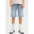 JACK & JONES JUNIOR regular denim short light blue denim