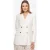 Wittchen Dames lange bouclé jas in beige polyester