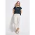 Street One Dames Shirt met tekst in Turquoise