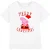 Peppa Pig Kinderen/kinderen vrolijk kerstmis t-shirt