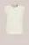 WE Fashion – Dames singlet met broderie anglaise – Regular fit – Gebroken wit – Katoen –