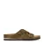 Manfield suède slippers groen