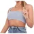 Missy Empire Dikke crop top met één schouder voor dames (Blauw)