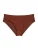 Marc O’Polo Bikinibroek ‘ Shiny ‘  roestbruin / cappuccino