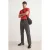 TRENDYOL MAN Heren Zwart Effen Regular fit Normale taille Jeans
