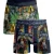 Muchachomalo Jongens 2-pack boxershorts pussboots wizardoz
