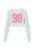 MYMO Trui  mintgroen / pink