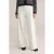 WE Fashion straight regular waist broek ecru