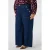 MS Mode wide leg jeans Plus Size – donkerblauw