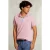 River Woods Custom Fit Cotton Polo Dark Sugar Mix Pink