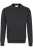 HAKRO 475 Sweatshirt koolstofgrijs, Effen