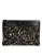 Multicolor Luipaard Jacquard Print Logo Plaque Pouch Tas