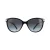 Burberry Zonnebril Be4216 30018G Zwart Met Goud Detaillering Grijs Verloop