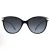 Burberry Zonnebril Be4216 30018G Zwart Met Goud Detaillering Grijs Verloop