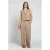 Spooq the label wide leg pantalon beige