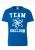 LOGOSHIRT Shirt ‘TBBT – Team Sheldon’  blauw / wit