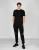 Les Hommes T-shirt Regular Mannen zwart