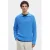 Selected katoenen regular fit gebreide trui – blauw
