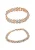 faina Armband  goud / rose-goud / zilver