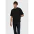 SELECTED HOMME loose fit T-shirt SLHLOOSEOSCAR zwart