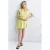 Mango Kids jurk met smockwerk – limegroen