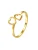Hey Happiness Ring ‘Connected Hearts’  goud