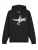 Watapparel Sweatshirt ‘ Astronaut on T-Rex ‘  zwart / wit