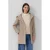 s.Oliver winterjas met wol beige