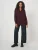 Oversized kasjmiermix trui met polokraag