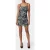 GUESS Off Shoulder Verdian Aquarelle Leopard Pr