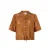 Tramontana gebloemde blouse donker oranje