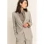 Expresso regular fit blazer met krijtstreep – grijs