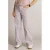 Ivy Beau wide leg gestreepte jeans – lila