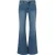 Smashed Lemon Mediumblauwe flared jeans |