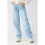 Shoeby barrel high waist barrel jeans light blue denim