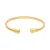 Luxenter armband afgewerkt in 18 karaat geel goud – Sanee