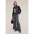 Motivi Palazzo Pants In Wool Blend Grey