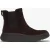 FitFlop F-MODE SUEDE FLATFORM Dames Chelsea Boots Chocoladebruin