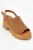 Power Leer Platform Sleehak Sandalen (Women)